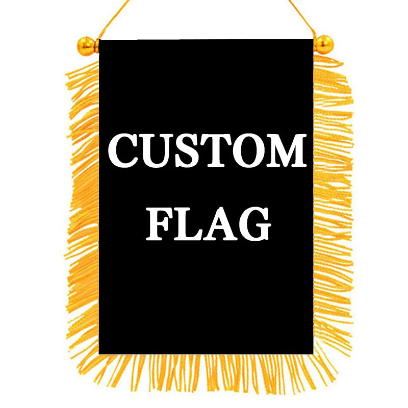 aerxemrbrae   Square Football Team Flag basketball teams activity flags Custom Logo Customized Exchange Pennant Hanging banner
