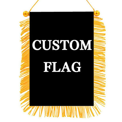 aerxemrbrae   Square Football Team Flag basketball teams activity flags Custom Logo Customized Exchange Pennant Hanging banner