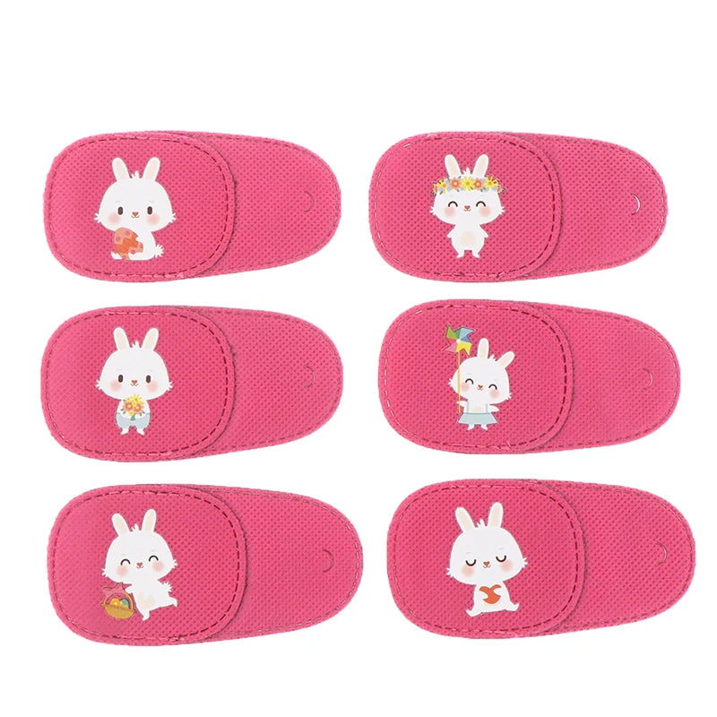 【6Pcs/set Children Health Care Kids Occlusion Medical Lazy Eye Patch Eyeshade For Kids Strabismus Vision Care Kit】