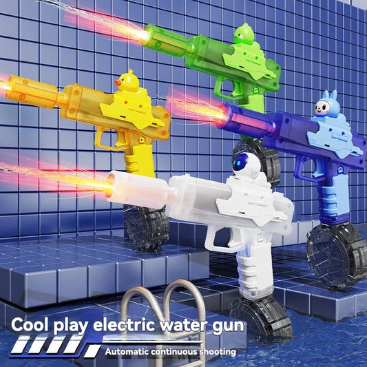 Latest Ice Mouse Electric Water Gun Pulse High Pressure Strong Range, Long Range Continuous Launch Children's Toy Water Splashin