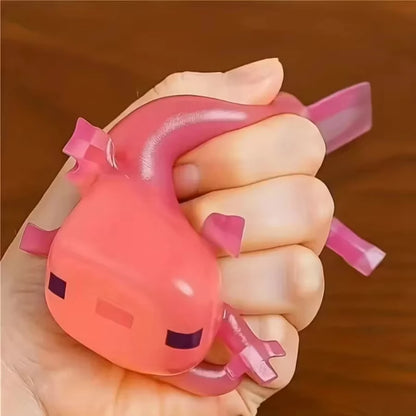 Strawberry Crunchy Squishy Toy, Crispy Sound Stress Ball, Squeeze Fidget Toy, Sensory Decompression Stress Relief Toy