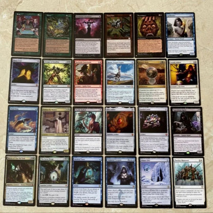 108 Pcs Black Core Cards P9 Dual Land Fetch Land Shock Lands MTG Cards