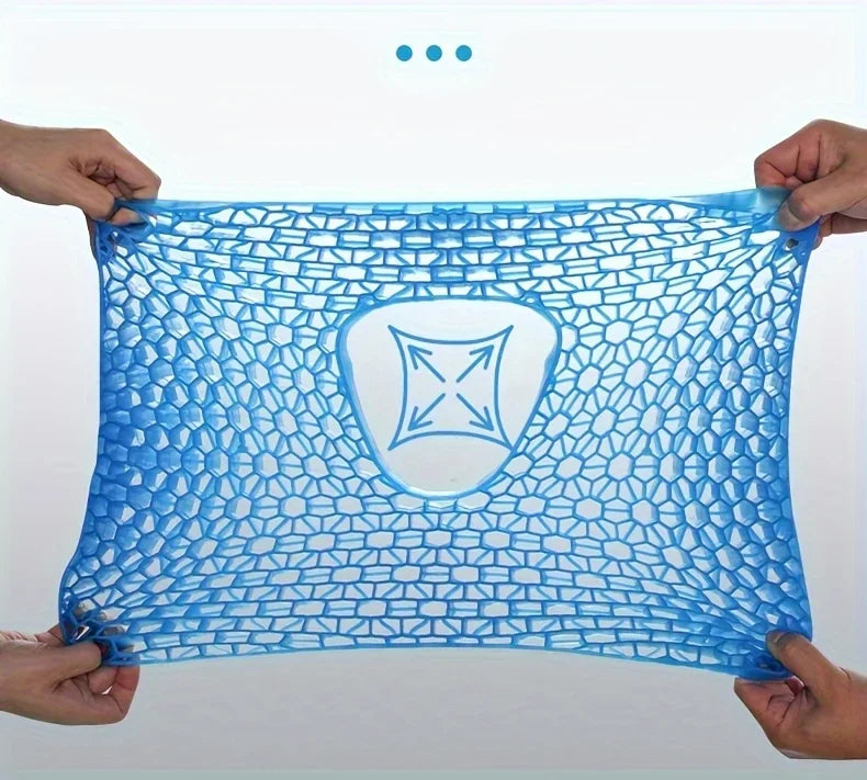 Gel U-shaped Seat Cushion, Comfortable Soft Ergonomic for Long Sitting, Multifunctional Chair Cushion