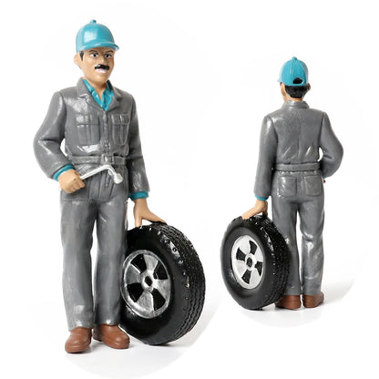 Realistic Professionals Pretend Career People Figures,Representing a Variety Of Occupations From Fire Fighter to Nurse Figurines