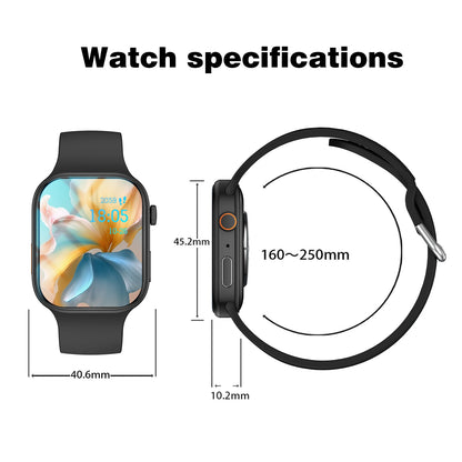 2.02 Inch HD Smartwatch, 1 Count Fashionable Smartwatch with BT Calling & Check Weather, Sports Tracking Smartwatch for Android
