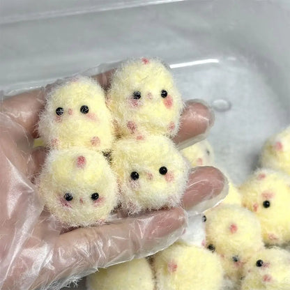 Handmade Chick Toys Squishy Cute Chick Squeeze Stress Relief Toy  Cartoon Slow Rebound Decompression Fidget Gifts