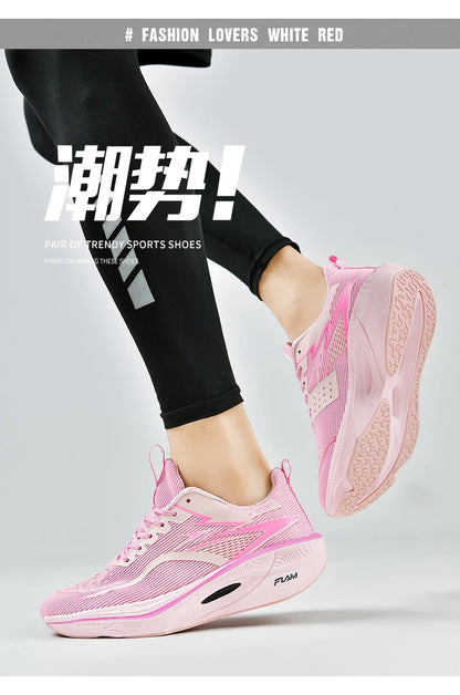 Marathon Running Shoes Speciality Men Sports Cushion Carbon Board Breathable Lightweight Comfortable Women's Athletic Sneakers