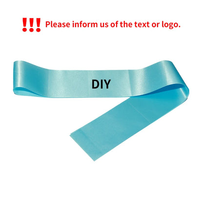 Diy Custom Personality Satin Sash Writen As You Want Wedding Bridal Shower Team Bride Tribe Satin Sash Bachelorette Party Decor