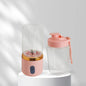 2-Cup Electric Juice Blender Mini Wireless Portable Home USB Rechargeable 6-Blade Gift Juice Cup Multifunctional Juicer