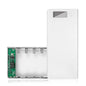 8×18650 Battery Box LED Power Bank Shell Case Dual USB Charging Storage Box Portable Battery Holder Mobile Phone Charger Case