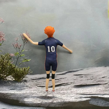 Anime Haikyuu Hinata Shoyo Kozume Kenma Cosplay Cotton Doll Iron Wire Skeleton Twistable Abstract Cartoon Figure Funny Dolls