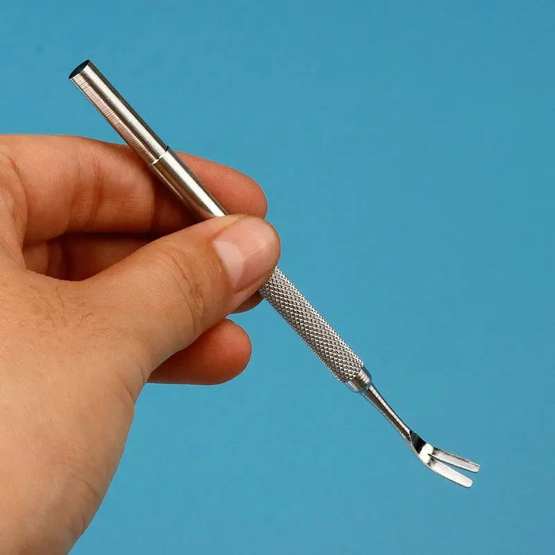 1Set Portable Tick Removal Tweezers Professional Painless Tick Remover Tool for Dogs Cats Pets Human Tick Extractor Accessories