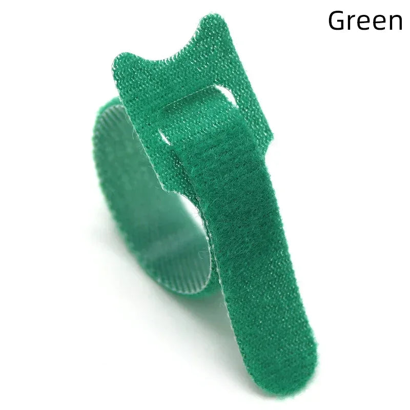 Releasable Cable Tie 150 200 250 300mm Plastics Fastening Reusable Ties Straps Nylon Wrap Zip Bundle Bandage Cable Organiser