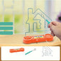 Electric Touch Maze Game, Electric Shock Toy, Brightly Colored Plastic and Metal, Competitive Touch Maze Party Fun Game