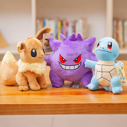 Pokemon Plush Stuff Toy Pikachu Charizard Doll Gengar Squirtle Plush Doll Espeon Glaceon Umbreon Soft Cartoon Toys Kids Gift