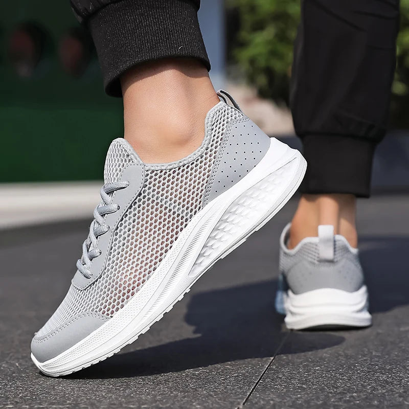 Men Shoes Mesh Breathable New Casual Shoes Men Sneakers Light breathable Walking Tenis Shoes Zapatillas Hombre Size 39-46