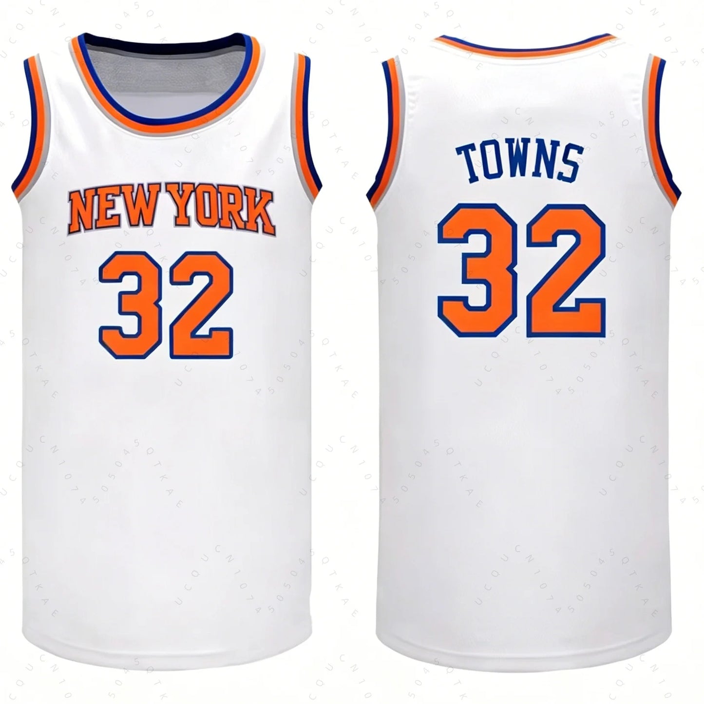 2026–27 New York Jersey Finals Champions Style Brunson #11 Towns #32 Bridges #25 Anunoby #8 Hart #3 Baksetball Jersey Fans Tops