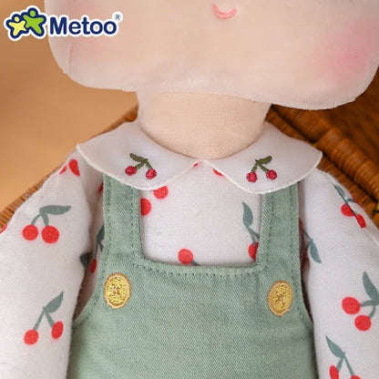 Original Metoo 35cm Angela Pastoral Style Bunny Plushie Doll Child Hug Soft Stuffed Toys For Baby and Kids Birthday Gifts