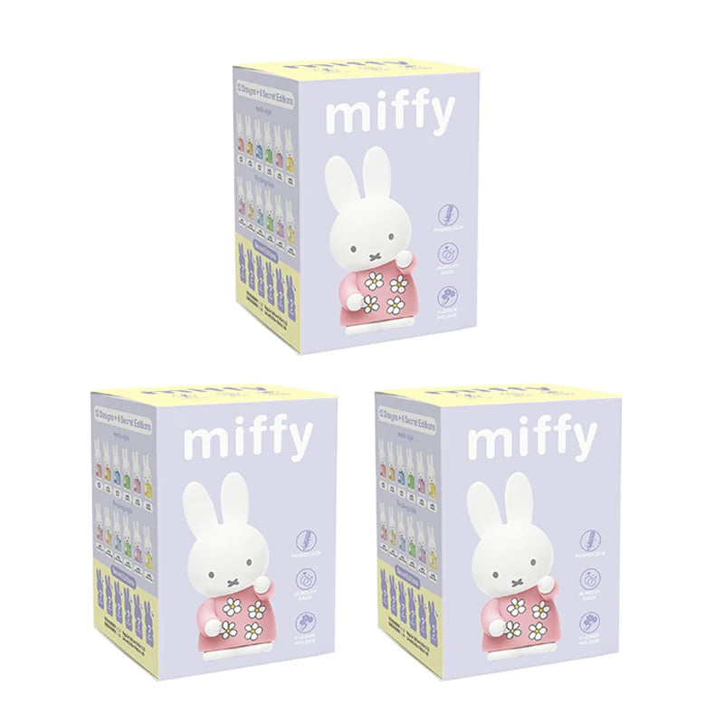 Original Kawaii Miffy Storage Rack Series Blind Box Multi Functional Storage Anime Peripheral Figure Doll Gift Toy