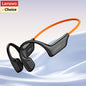 Lenovo S106 IPX8 Waterproof Bone Conduction Earphone Bluetooth 6.0 Headphone MP3 Built-in 32GB Memory Wireless Sport Headset Mic