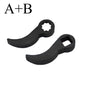 Angle Type Half Axle Disassembly Tool,Drive Pry Bar Adapter Used for Open-end Wrenches,Disassembling Axles Repair Tool