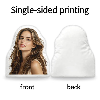 1pc Custom Funny Unique Shaped Photo Pillow Cushion, Custom Pet Shape Stuffed Throw Pillow, Ideal Gift for Family & Friends