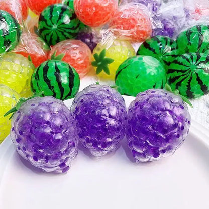 Stress Ball Soft Fidget Sensory Toy for Adults, ADHD Autism Relax, Party Favors Gifts Squishy Watermelon Squeeze Toy