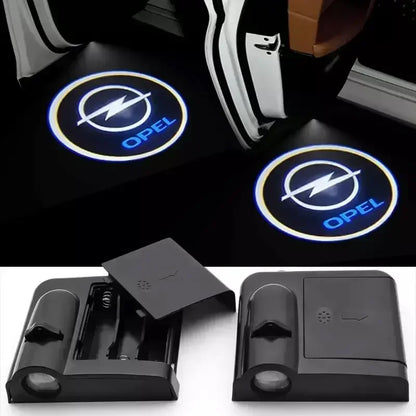 Car styling Auto Door LED Decoration Wireless Welcome Light Logo ProjectorFor Opel Insignia Astra Antara Meriva Zafira H G Corsa