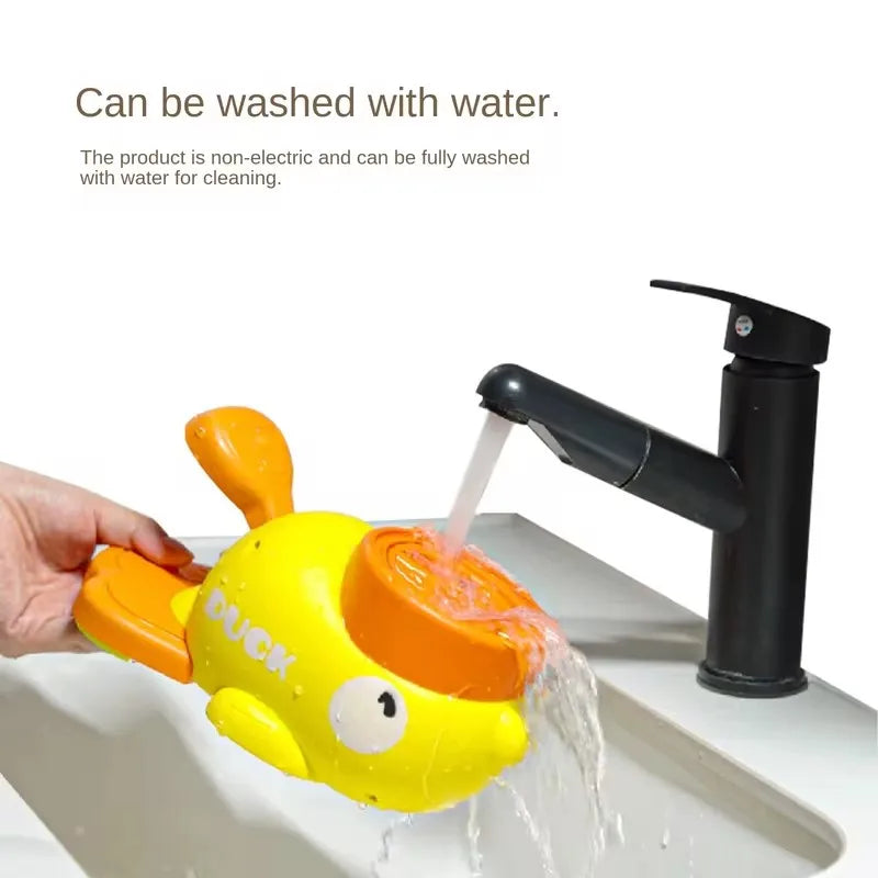 Interactive Pet Trainer Toy with Cartoon Duck Shape - Automatic Slow-Dispensing Dog Treat Feeder