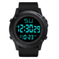 Men Sport Watch Multifunction Military Sports Watch Waterproof Luminous LED Digital Kids Watch Big Dial Student Electronic Watch