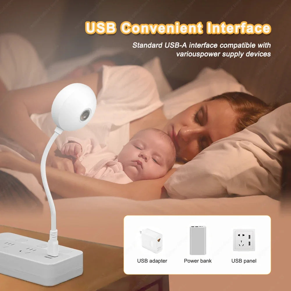 Indoor Mini Camera 3MP 2.4G WIFI Wireless Baby Monitor USB Light Bulb Camera Home Security Protection IP Cam Video Surveillance