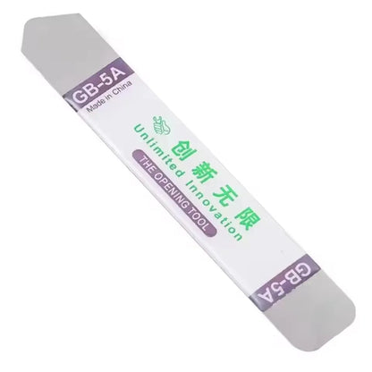 1-6PCS Stainless Steel Blade Soft Thin Pry Spudger Cell Phone Tablet Screen Battery Opening Tools for Samsung iPhone iPad Opener