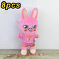 20cm 8pcs/Set Plush Toy Kawaii Skzoo Stray kids Plush Cartoon Stuffed Animal Doll Kawaii Companion Toys Room Decor Gift