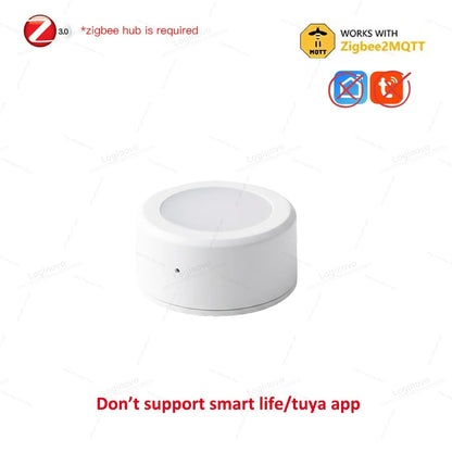 ZigBee Light Sensor Illumination Brightness Detector Illuminance LUX Tracking Home Automation With Smart Life TUYA Z2M Linkage