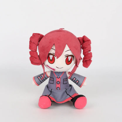 Hot Kasane Teto Plush Toy Soft Doll Stuffed Plushies Figure Anime Cosplay Cartoon Birthday Present Christmas Gift for Fans Girl