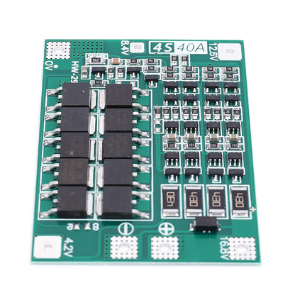 BMS 3S/4S 5A 10A 20A 25A 40A 60A Płytka zabezpieczająca ładowarkę do akumulatorów litowo-jonowych 18650 do wiertarki 12 V z funkcją wzmocnienia/balansu