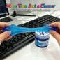 Eco-Friendly Reusable Blue Cleaning Gel, Multi-Purpose Dust Cleaner Gel for Keyboard, Car Vents & Small Gaps