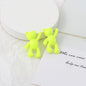 10PCS/lot DIY Cute Cartoon Teddy Bear Pendant Jewelry Accessories Wholesale Alloy Spray Paint Simple Multicolor Jewelry Material