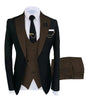 high-quality wedding art ，dress suit for men，3 pieces Blazer Vest And Pants set，performance, Emcee，Groomsmen