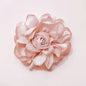 10cm Korean Fabric Rose Flower Brooches for Women Elegant Corsage Scarf Buckle Shirt Collar Pins Fashion Jewelry Wedding Brooch