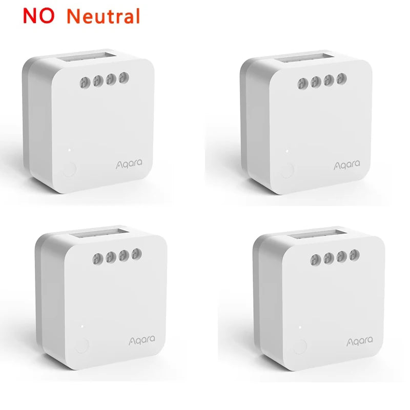 Aqara Single Channel Control Module T1 Zigbee 3.0 Wireless Relay Controller 1 Channel No Neutral Remote Work with Apple Homekit