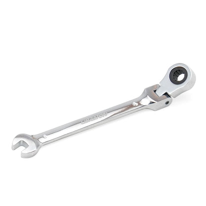 LIBRATON1pc Ratchet Wrench 6mm-19mm, Ratcheting Flexible Head Wrench Set, Reversible Spanner Hand Tool, 72-Tooth Allen Wrench