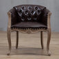 Leisure Sofa Chair, Solid Wood Antique Dining Chair, European Hotel Dining Chair, Living Room Leisure Sofa,Support Customization