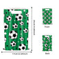 Blue Football Birthday Party Decoration Supply Birthday Soccer Plates Cups Napkins Towel Paper Tableware Tablecloth Party Favor