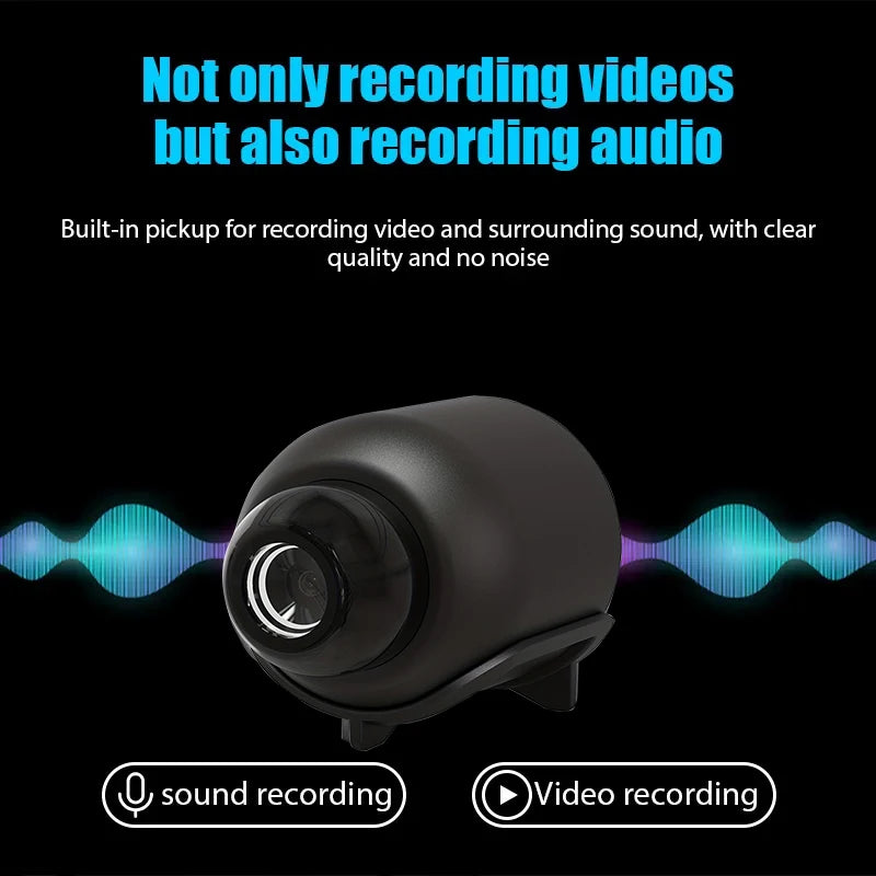 1080P HD Mini WiFi Camera Indoor Safety Security Surveillance Baby Monitor Night Vision Camcorder IP Cam Audio Video Recorder
