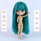 ICY DBS Blyth Doll Joint Body 30CM BJD Toy White Shiny Face and frosted Face with Extra Hands AB and Panel 1/6 DIY Fashion Doll