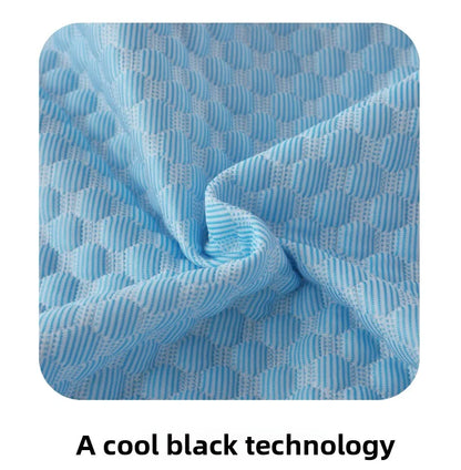 1pc-Summer Cool Bean Pillowcase - Breathable Air Conditioning Pillow Cover for Hot Sleepers No Insert Included 48 x 74cm