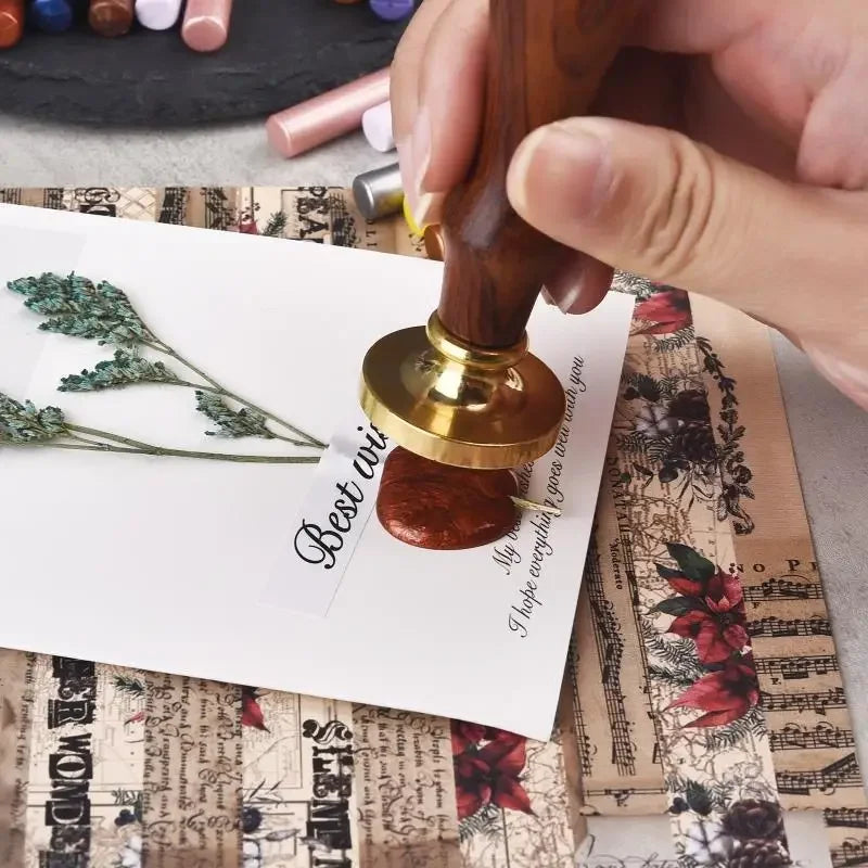 10Pcs Seal Wax Sticks For Melting Glue Gun Sealing Wax Sticks Wedding Party Invitation Sealing Wax For Fashion Gift Decoration