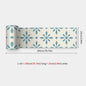 10x200cm Baseboard Sticker Moroccan Mosaic Tile Style Wall Border Sticker DIY Kitchen Bathroom Decoration Waistline Wall Sticker