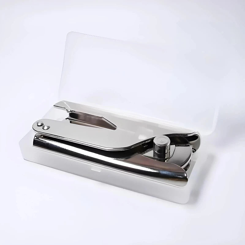 Embosser Stamp LOGO Customized Wedding Library Book Private Handheld Steel Seal Envelope Party Invitation Embossing Stamps DIY